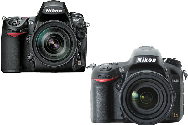 Nikon D600 vs Nikon D700