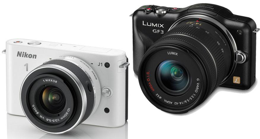 Nikon J1 vs. Lumix GF3